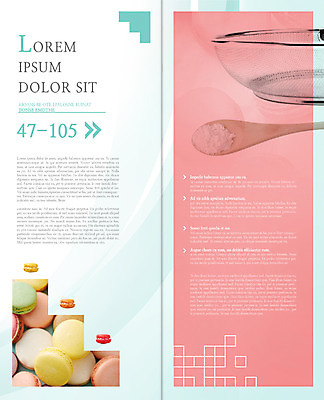 PSD 템플릿 편집 표지디자인 북디자인 출판디자인 내지 음식 리플렛 2단접지 북커버 디저트 팜플렛 사람없음 나무숟가락 마카롱 채반 이미지템플릿 그릇 숟가락 파일형식