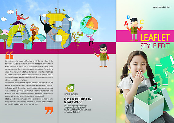 PSD 템플릿 편집 표지디자인 북디자인 알파벳 출판디자인 여자 교육 표지 남자 지구 어린이 리플렛 북커버 3단접지 미소 팜플렛 여러명 상반신 앞모습 한국인 이미지템플릿 영어 뷰포인트 다수 표정 사람 동양인 파일형식