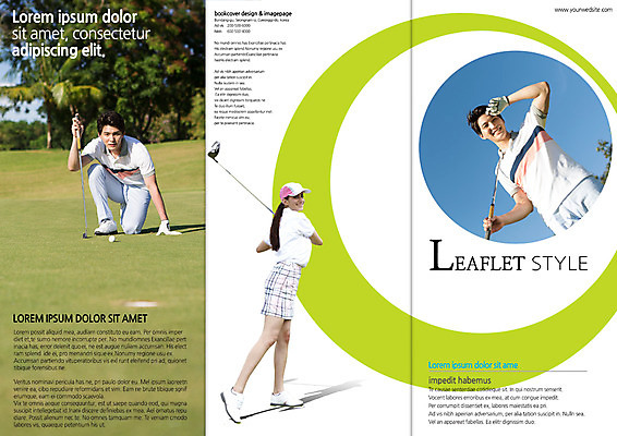 PSD 외국인 템플릿 편집 표지디자인 북디자인 출판디자인 여자 표지 남자 리플렛 북커버 3단접지 골프장 팜플렛 성인 세명 운동 골프채 한국인 스윙 이미지템플릿 포즈 골프 스포츠시설 골프용품 건강 사람 동양인 인종 파일형식
