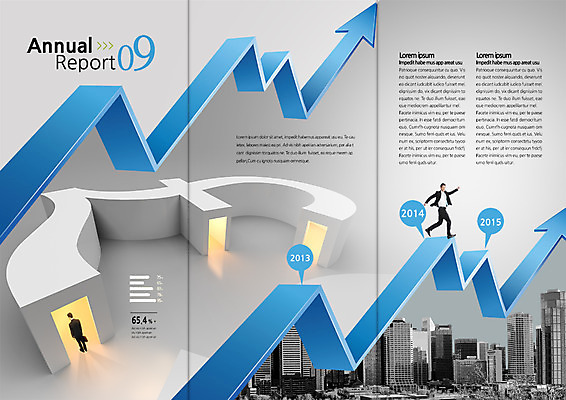 전신 PSD 템플릿 편집 표지디자인 북디자인 출판디자인 남자 화살표 내지 리플렛 북커버 3단접지 서기 빌딩 팜플렛 성인 두명 걷기 도시 비즈니스맨 연도 상승 파운드 애뉴얼리포트 이미지템플릿 컨셉 돈 비즈니스 모션 사람 건물 직장인 보고서 파일형식