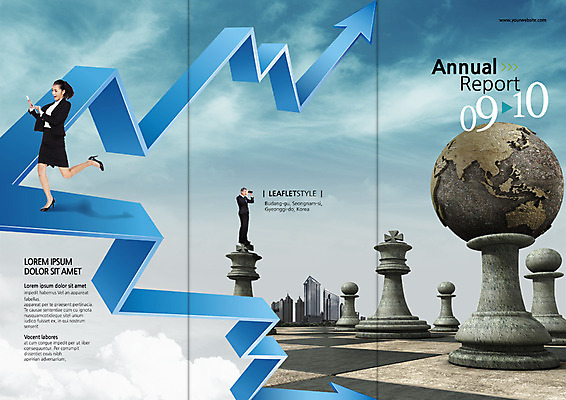 PSD 외국인 템플릿 편집 표지디자인 북디자인 출판디자인 여자 표지 남자 화살표 지구 리플렛 북커버 3단접지 하늘 팜플렛 성인 두명 글로벌 관찰 비즈니스맨 비즈니스우먼 체스말 체스 상승 체스판 애뉴얼리포트 이미지템플릿 컨셉 비즈니스 모션 놀이 사람 인종 말_게임 직장인 보고서 파일형식