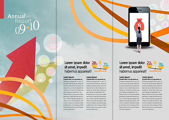 PSD 템플릿 편집 표지디자인 북디자인 출판디자인 여자 화살표 내지 리플렛 북커버 3단접지 한명 팜플렛 스마트폰 달러 터치 가리킴 비즈니스우먼 돈자루 양팔저울 애뉴얼리포트 이미지템플릿 1 돈 비즈니스 저울 사람 손짓 핸드폰 스마트기기 직장인 보고서 파일형식