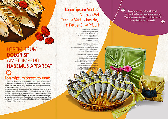 PSD 템플릿 편집 표지디자인 북디자인 출판디자인 내지 리플렛 북커버 3단접지 팜플렛 사람없음 대추 선물세트 굴비 이미지템플릿 선물 어류 파일형식