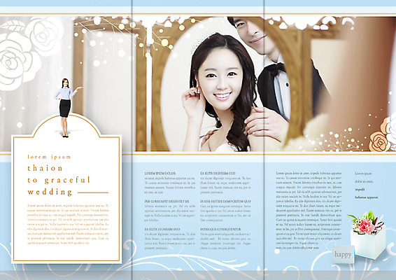 PSD 외국인 템플릿 편집 표지디자인 북디자인 커플 출판디자인 여자 남자 내지 신부 리플렛 신랑 결혼 북커버 3단접지 신혼부부 정장 턱시도 팜플렛 20대 성인 세명 거울 한국인 이미지템플릿 부부 옷 관계 사람 동양인 인종 이벤트 청년 신혼 파일형식