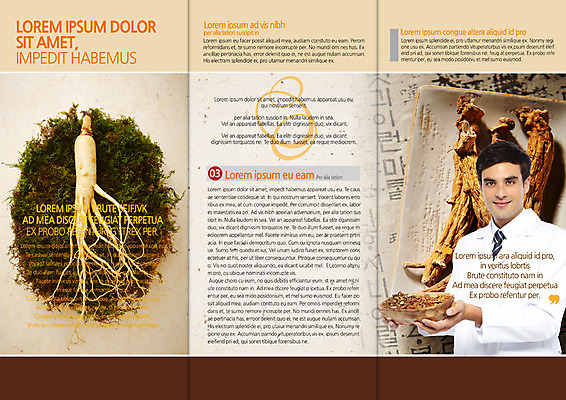 PSD 외국인 템플릿 편집 표지디자인 북디자인 출판디자인 남자 내지 리플렛 북커버 3단접지 의학 한명 팜플렛 성인 한의학 의사 약재 한약재 성인상 이미지템플릿 1 사람 인종 약 의료진 파일형식