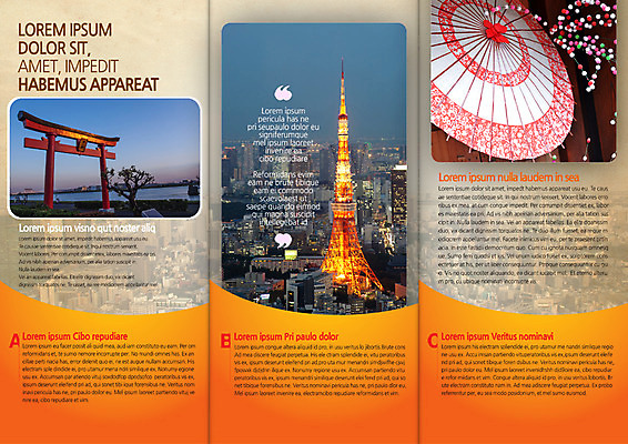 PSD 템플릿 편집 표지디자인 북디자인 출판디자인 내지 리플렛 북커버 3단접지 팜플렛 사람없음 일본 도시 일본여행 토리이 도쿄타워 일본우산 이미지템플릿 아시아 해외여행 우산 신사_건축물 파일형식