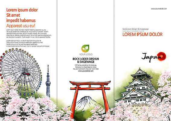 PSD 템플릿 편집 표지디자인 북디자인 출판디자인 표지 리플렛 고건축 북커버 3단접지 팜플렛 사람없음 일본 벚나무 일본여행 대관람차 일본건축 토리이 스카이트리 이미지템플릿 나무 건축물 아시아 해외여행 탑 동양건축 벚꽃 도쿄 놀이기구 신사_건축물 파일형식