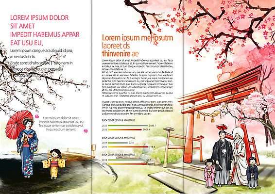 PSD 템플릿 편집 표지디자인 북디자인 출판디자인 여자 남자 딸 내지 아들 어린이 리플렛 북커버 3단접지 가족 엄마 팜플렛 여러명 성인 일본 벚꽃 나뭇가지 아빠 기모노 일본인 일본여행 토리이 일본우산 이미지템플릿 외국인 나무 꽃 아시아 해외여행 다수 우산 관계 사람 동양인 일본전통의상 신사_건축물 파일형식