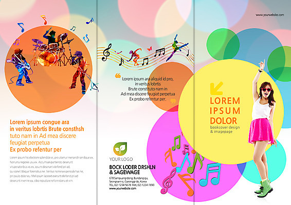 PSD 외국인 템플릿 편집 표지디자인 북디자인 출판디자인 여자 표지 실루엣 음악 리플렛 포즈 북커버 음표 노래 3단접지 팜플렛 여러명 20대 성인 취미 춤 밴드 일렉기타 드럼 이미지템플릿 기호 다수 문화예술 타악기 촬영기법 사람 인종 청년 기타 파일형식