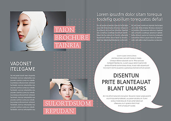 템플릿 편집 표지디자인 북디자인 출판디자인 여자 내지 리플렛 북커버 팜플렛 상반신 성인 두명 앞모습 뷰티 한국인 성형수술 의료성형뷰티 이미지템플릿 AI파일 뷰포인트 사람 동양인 수술 파일형식 벡터