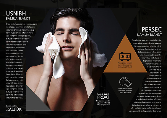 외국인 템플릿 편집 표지디자인 북디자인 출판디자인 남자 내지 리플렛 북커버 한명 팜플렛 상반신 20대 성인 앞모습 수건 뷰티 눈감음 그루밍족 이미지템플릿 AI파일 1 뷰포인트 모션 사람 인종 청년 위생용품 파일형식 벡터