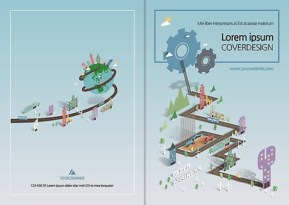 템플릿 편집 표지디자인 북디자인 출판디자인 표지 도로 지구 리플렛 북커버 비즈니스 팜플렛 사람없음 건물 글로벌비즈니스 톱니바퀴 이미지템플릿 AI파일 건축물 길 교통시설 글로벌 파일형식 벡터