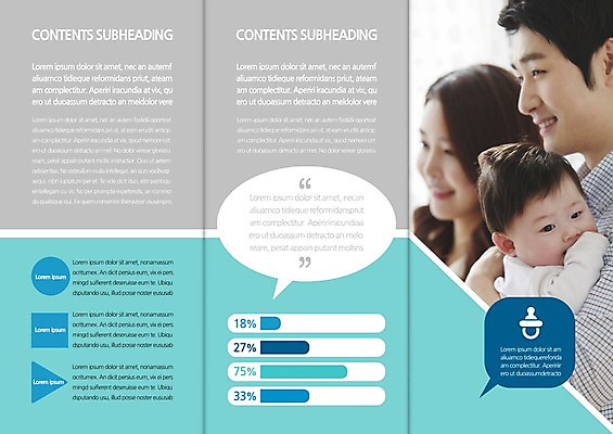 템플릿 편집 표지디자인 북디자인 출판디자인 여자 남자 내지 리플렛 북커버 3단접지 가족 엄마 팜플렛 상반신 성인 옆모습 세명 한국인 아기 아빠 이미지템플릿 AI파일 뷰포인트 관계 사람 동양인 파일형식 벡터