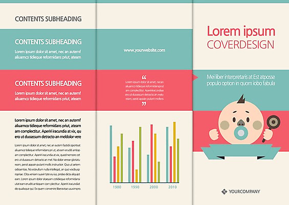템플릿 편집 표지디자인 북디자인 출판디자인 표지 리플렛 북커버 3단접지 그래프 한명 팜플렛 앞모습 아기 이미지템플릿 AI파일 1 뷰포인트 사람 파일형식 벡터