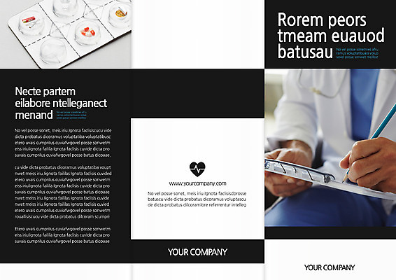 템플릿 편집 표지디자인 북디자인 출판디자인 표지 남자 리플렛 북커버 3단접지 의학 한명 팜플렛 상반신 알약 의사 기록 서류판 이미지템플릿 AI파일 1 사람 약 사무용품 의료진 파일형식 벡터