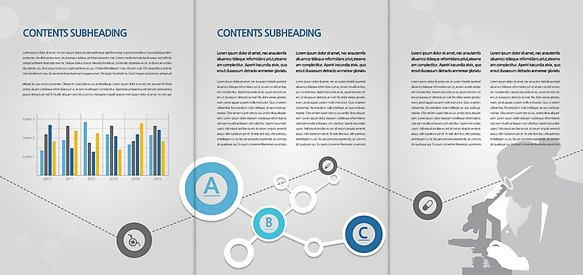 템플릿 편집 표지디자인 북디자인 출판디자인 실루엣 내지 리플렛 북커버 3단접지 의학 현미경 실험 한명 사람 팜플렛 연결 이미지템플릿 AI파일 1 촬영기법 실험기구 파일형식 벡터