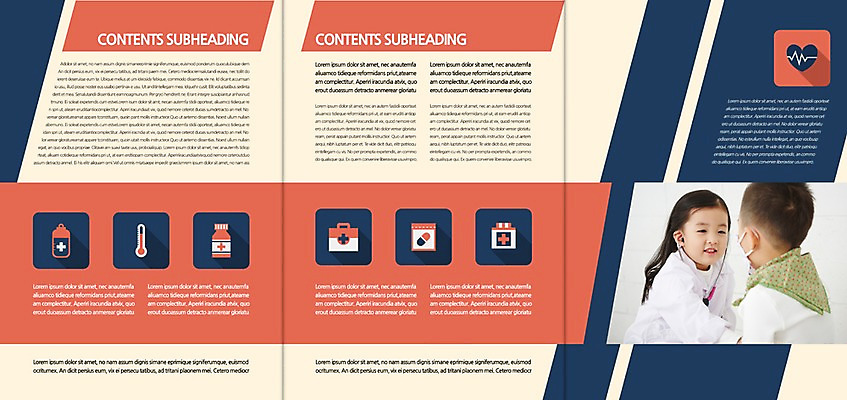 템플릿 편집 표지디자인 북디자인 출판디자인 여자 남자 내지 어린이 리플렛 북커버 3단접지 의학 팜플렛 상반신 두명 진료 한국인 환자 의사 이미지템플릿 AI파일 사람 동양인 의료진 파일형식 벡터