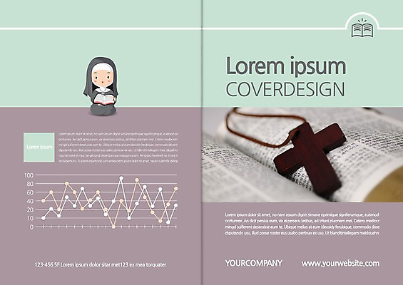 템플릿 편집 표지디자인 북디자인 출판디자인 여자 표지 리플렛 십자가 북커버 한명 팜플렛 성경 펼침 천주교 수녀 수녀복 이미지템플릿 AI파일 1 종교 종교용품 모션 사람 파일형식 벡터