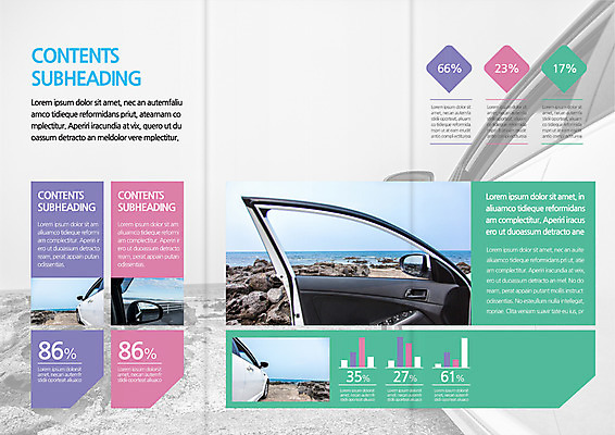 주간 템플릿 편집 표지디자인 북디자인 출판디자인 내지 리플렛 바다 북커버 3단접지 자동차 팜플렛 해변 사람없음 야외 차문 이미지템플릿 AI파일 자연요소 육상교통 파일형식 벡터