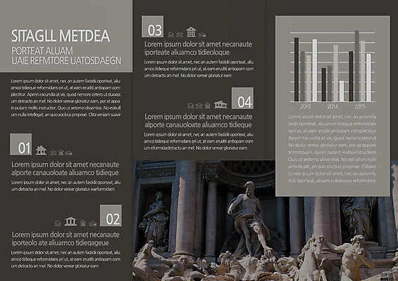 템플릿 편집 표지디자인 북디자인 출판디자인 유럽 내지 리플렛 북커버 3단접지 팜플렛 사람없음 조각상 기둥 이미지템플릿 AI파일 건축 나라 조형물 파일형식 벡터
