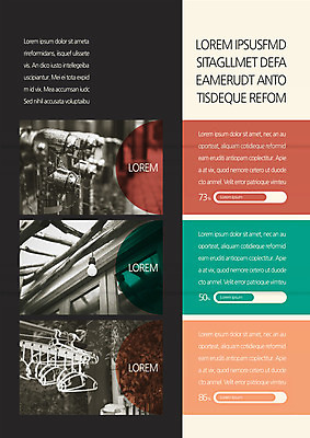 템플릿 편집 표지디자인 북디자인 출판디자인 내지 리플렛 북커버 전구 3단접지 팜플렛 사람없음 야외 빈티지 옷걸이 소화전 이미지템플릿 AI파일 컨셉 안전장비 파일형식 벡터