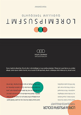 템플릿 편집 표지디자인 북디자인 출판디자인 표지 리플렛 북커버 3단접지 팜플렛 사람없음 빈티지 원형 겹침 이미지템플릿 AI파일 도형 컨셉 파일형식 벡터