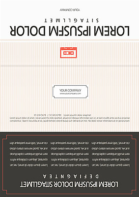 템플릿 편집 표지디자인 북디자인 출판디자인 표지 리플렛 북커버 3단접지 팜플렛 사람없음 카세트테이프 빈티지 이미지템플릿 AI파일 컨셉 파일형식 벡터