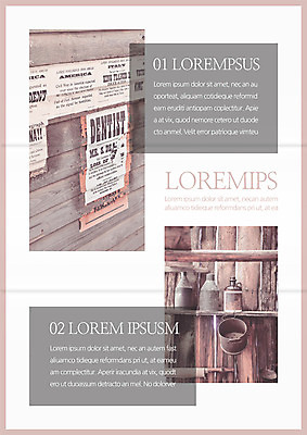 템플릿 편집 표지디자인 북디자인 출판디자인 포스터 내지 종이 리플렛 북커버 3단접지 선반 통 팜플렛 사람없음 목재 빈티지 이미지템플릿 AI파일 나무 가구 컨셉 재료 파일형식 벡터