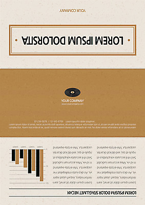 템플릿 편집 표지디자인 북디자인 출판디자인 표지 리플렛 북커버 3단접지 팜플렛 사람없음 빈티지 막대그래프 이미지템플릿 AI파일 컨셉 그래프 파일형식 벡터