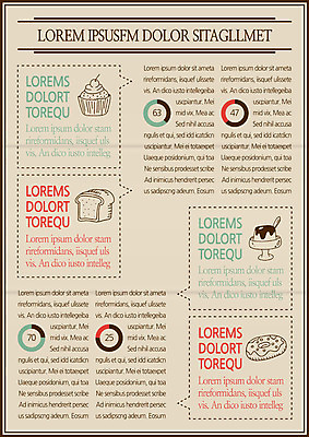 템플릿 편집 표지디자인 북디자인 출판디자인 내지 음식 리플렛 북커버 3단접지 디저트 팜플렛 사람없음 빈티지 도넛 컵케이크 식빵 푸딩 이미지템플릿 AI파일 빵 컨셉 케이크 파일형식 벡터