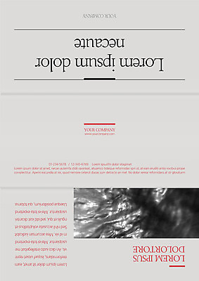 템플릿 편집 표지디자인 북디자인 출판디자인 표지 물결 리플렛 북커버 3단접지 흑백 팜플렛 사람없음 물 빈티지 이미지템플릿 AI파일 자연요소 컨셉 촬영기법 파일형식 벡터