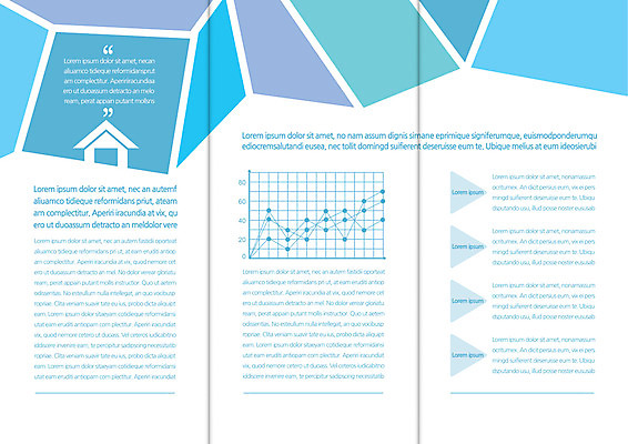 템플릿 편집 표지디자인 북디자인 출판디자인 내지 리플렛 북커버 3단접지 부동산 팜플렛 사람없음 파란색 집모양 이미지템플릿 AI파일 모양 컬러 재산 파일형식 벡터