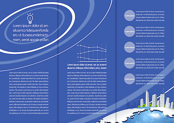 템플릿 편집 표지디자인 북디자인 출판디자인 건축 내지 지구 리플렛 북커버 3단접지 빌딩 팜플렛 사람없음 파란색 글로벌 이미지템플릿 AI파일 컬러 건물 파일형식 벡터