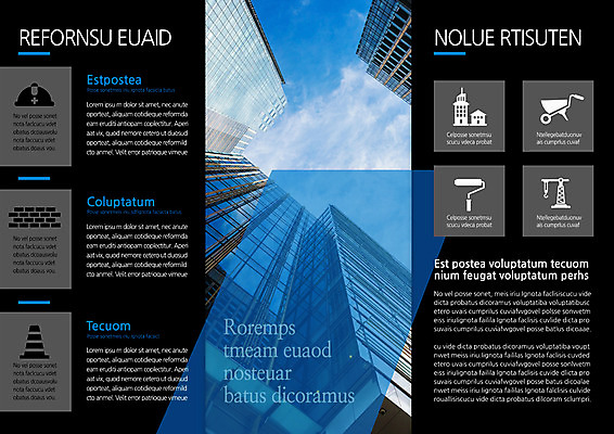 주간 템플릿 편집 표지디자인 북디자인 출판디자인 건축 내지 리플렛 북커버 3단접지 하늘 빌딩 팜플렛 사람없음 야외 도시 이미지템플릿 AI파일 자연요소 건물 파일형식 벡터