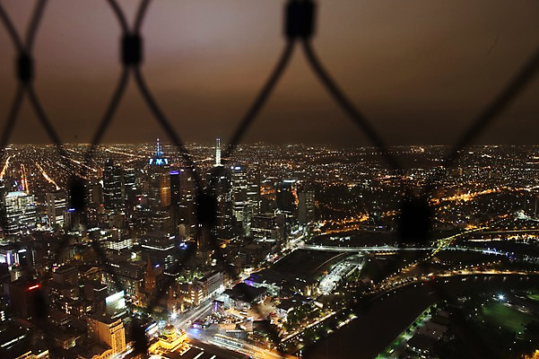 포토 JPG 해외 야경 빌딩 사람없음 야외 건물 도시 그물 오세아니아 호주 멜버른 국내포토 건축물 나라 야간 파일형식 풍경_경치