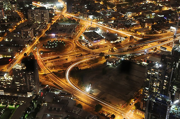 포토 JPG 해외 도로 야경 빌딩 사람없음 야외 건물 도시 오세아니아 호주 장노출 항공촬영 멜버른 국내포토 건축물 나라 길 뷰포인트 교통시설 촬영기법 야간 파일형식 풍경_경치