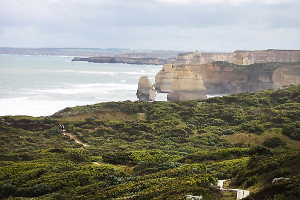 포토 JPG 주간 해외 바다 풍경 초원 해변 사람없음 야외 바위 오세아니아 호주 그레이트오션로드 국내포토 자연요소 나라 돌_바위 파일형식