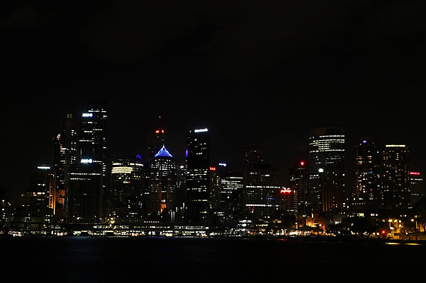 포토 JPG 해외 야경 빌딩 사람없음 야외 건물 도시 오세아니아 호주 시드니 국내포토 건축물 나라 야간 파일형식 풍경_경치