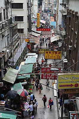 포토 JPG 주간 해외 아시아 거리 간판 사람 풍경 여러명 야외 건물 상점 도시 골목길 홍콩 국내포토 자연요소 건축물 나라 길 다수 중국 파일형식