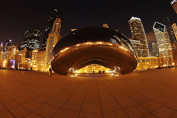 포토 JPG 해외 야경 아메리카 사람 빌딩 야외 건물 조형물 미국 도시 광장 시카고 국내포토 건축물 북아메리카 미술 야간 대륙 파일형식 풍경_경치
