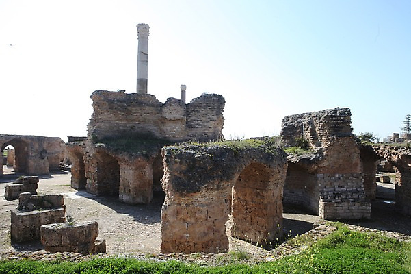 포토 JPG 주간 해외 아프리카 유적지 사람없음 야외 세계문화유산 튀니지 북아프리카 비르사언덕 카르타고유적 국내포토 자연요소 나라 고건축 문화재 언덕 파일형식
