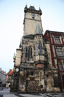 포토 JPG 주간 해외 유럽 풍경 사람없음 야외 건물 세계문화유산 시계탑 체코 프라하 국내포토 자연요소 건축물 나라 탑 문화재 파일형식