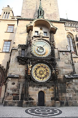 포토 JPG 주간 해외 유럽 시계 사람없음 야외 세계문화유산 시계탑 체코 프라하 국내포토 자연요소 나라 탑 문화재 파일형식