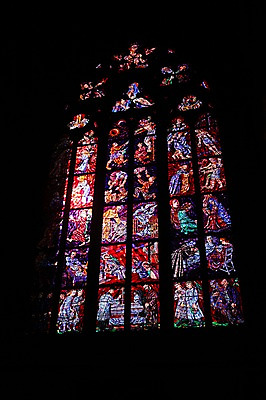 포토 JPG 해외 유럽 창문 실내 사람없음 성당 세계문화유산 체코 프라하 스테인드글라스 비투스성당 국내포토 나라 종교건축 유리 내부 문화재 파일형식