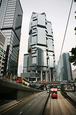 포토 JPG 주간 해외 아시아 도로 풍경 빌딩 사람없음 야외 도시 홍콩 이층버스 국내포토 자연요소 나라 길 교통시설 버스 건물 중국 파일형식