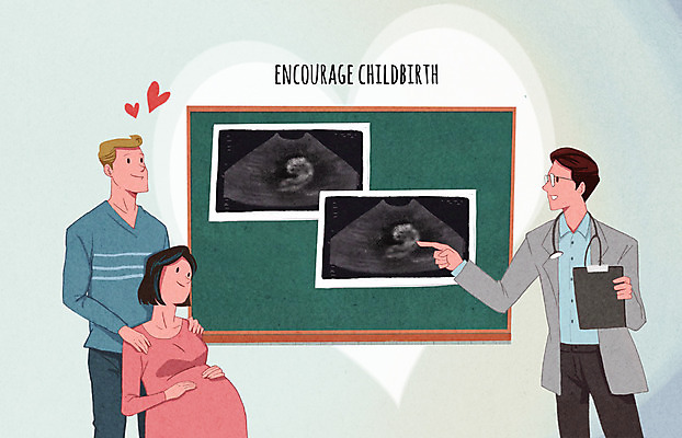 PSD 부부 여자 남자 일러스트 청진기 성인 세명 칠판 임산부 임신 진료 의사 출산 서류판 지원 초음파사진 출산장려캠페인 국내일러스트 커플 캠페인 의학 의료기기 사람 사무용품 의료진 정책 파일형식