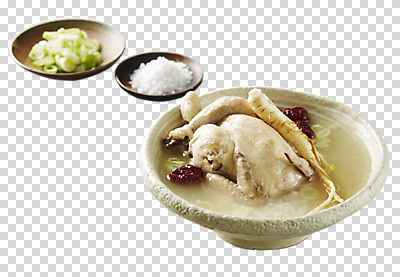 편집 편집이미지 그릇 한식 음식 여름음식 사람없음 닭고기 인삼 대추 소금 삼계탕 파 PNG 편집소스 제철음식 식기 채소 육류 삼 보양식 제철 파일형식 여름_계절