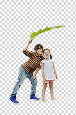 전신 서양인 백인 편집 편집이미지 여자 남자 어린이 나뭇잎 서기 웃음 들기 소녀 소년 두명 앞모습 PNG 어린이만 편집소스 외국인 뷰포인트 잎 모션 표정 사람 파일형식