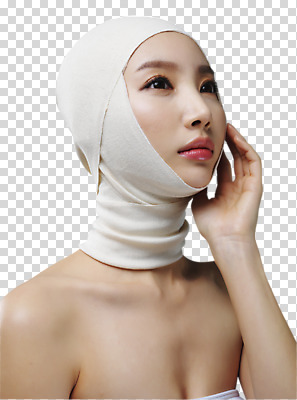 편집 편집이미지 응시 여자 한명 동양인 상반신 20대 성인 옆모습 뷰티 한국인 성형수술 붕대 PNG 의료성형뷰티 여자만 편집소스 1 시선 뷰포인트 사람 인종 청년 수술 파일형식