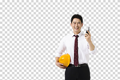편집 편집이미지 남자 40대 비즈니스 한명 웃음 들기 동양인 정장 상반신 성인 앞모습 한국인 비즈니스맨 안전모 건축가 무전기 PNG 남자만 편집소스 직업 1 옷 뷰포인트 중년 모션 무선통신 표정 사람 인종 직장인 헬멧 안전장비 파일형식